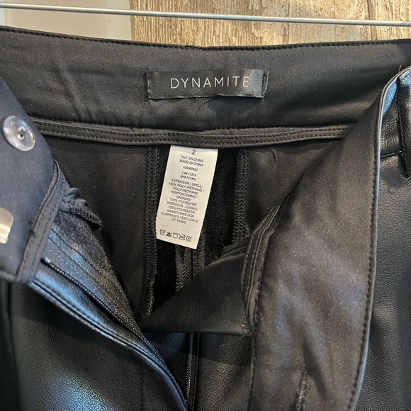 Leather (fake) pants - Picture 2 of 3